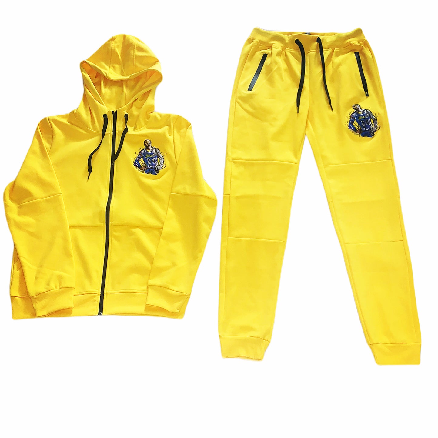 Yellow Kobe Tech Fleece 