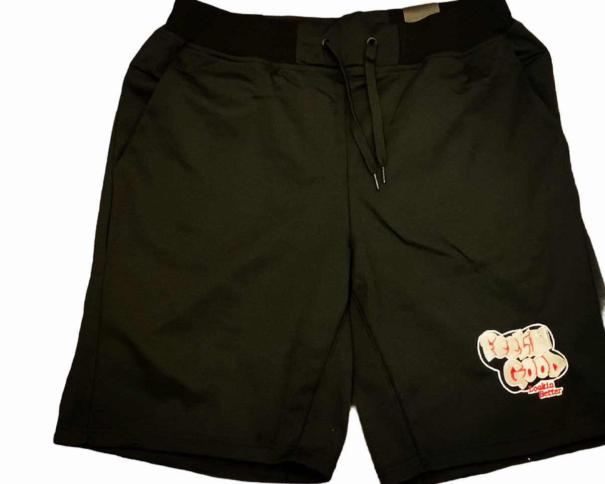 Brand New FGLB Smoke Gray logo Shorts