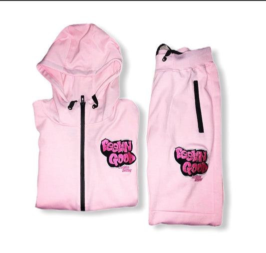 Women's FGLB Pink Jogger Tech Fleece