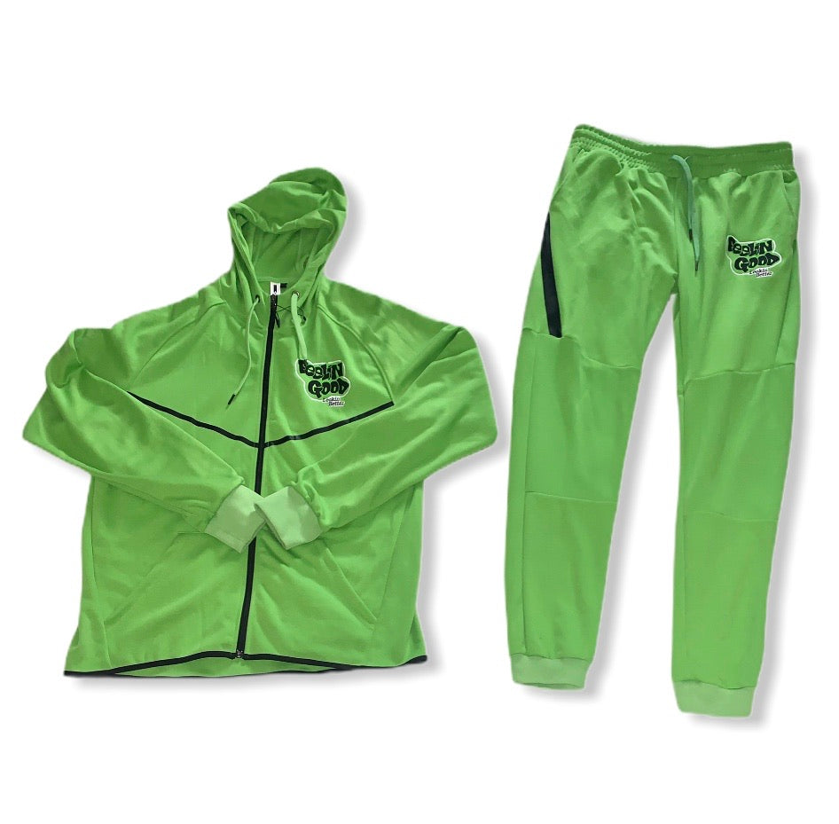 Lime Green FGLB Tech Fleece