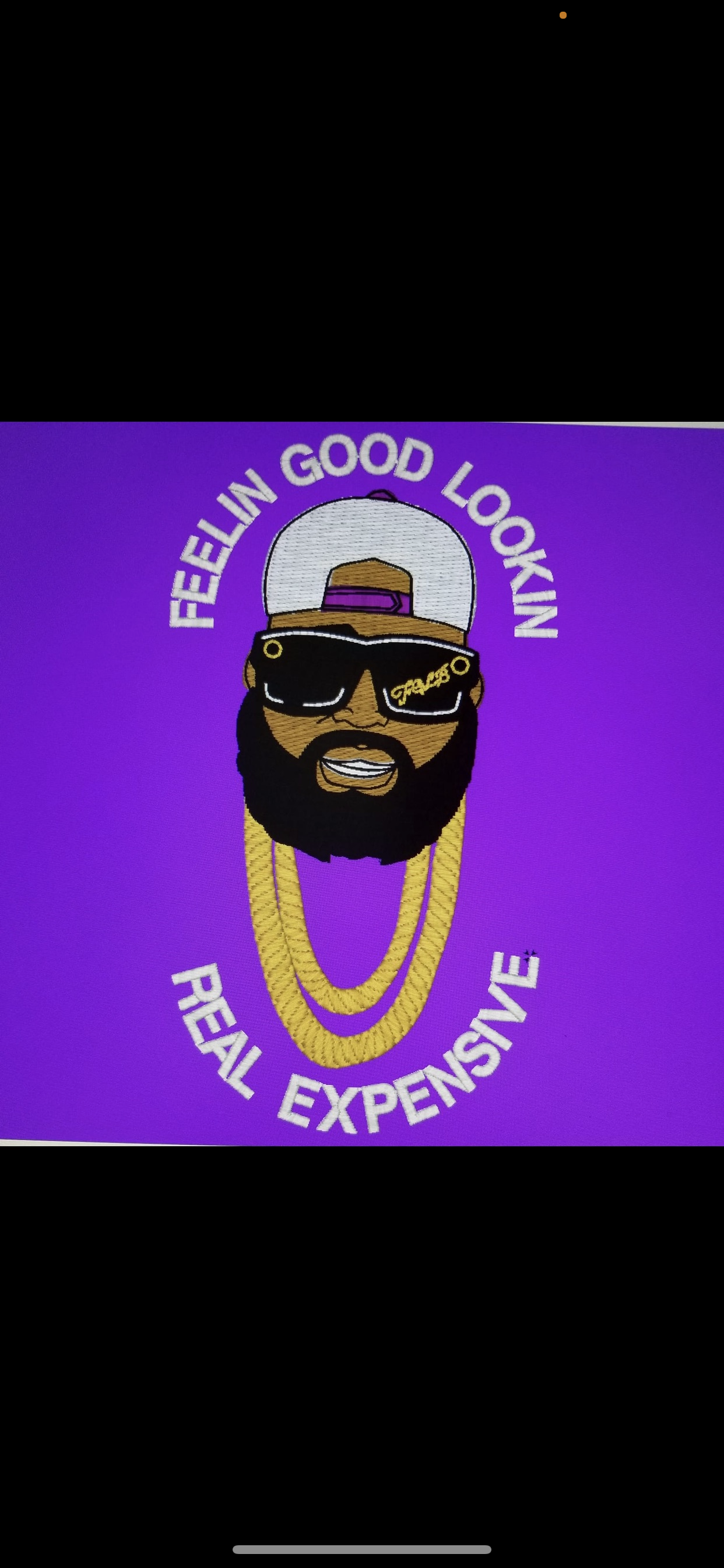 FGLB Purple Rain Emoji Face tech